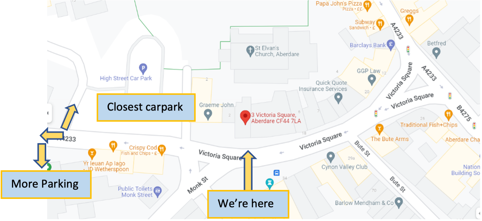 TP Hearing - Directions Aberdare